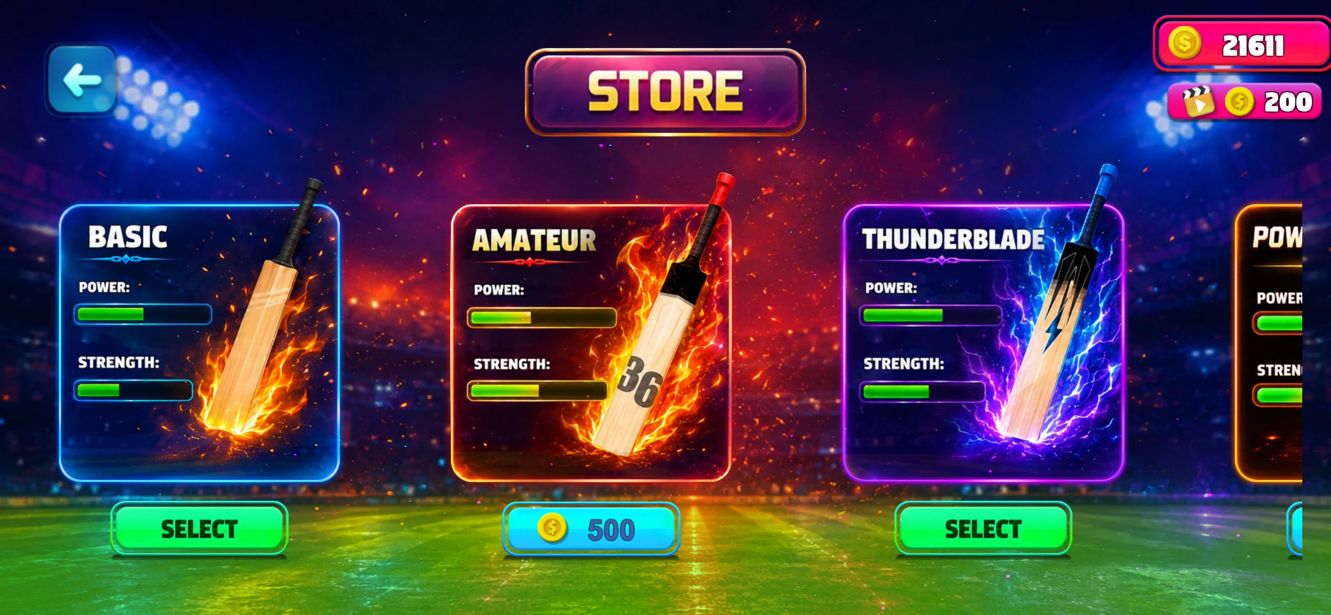 Cricket Hit Super Sixer screenshot